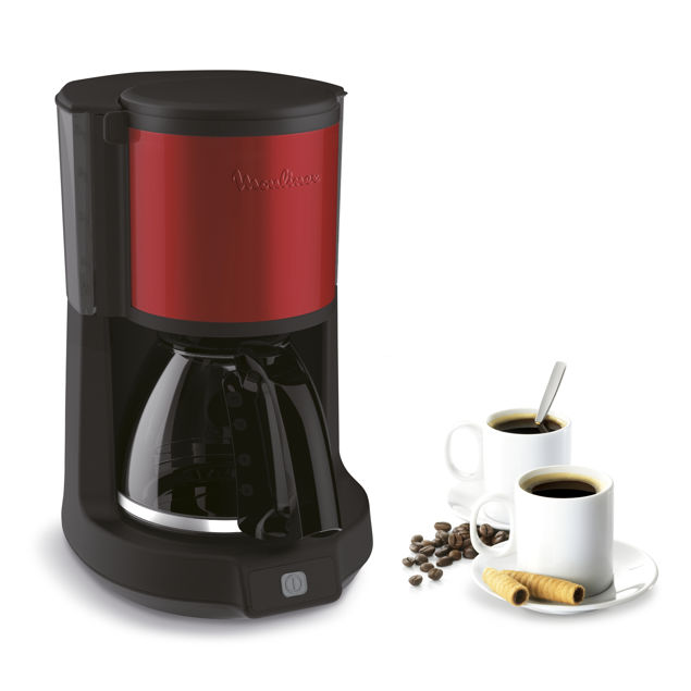 Image de Subito Select rouge inox 10/15 tasses