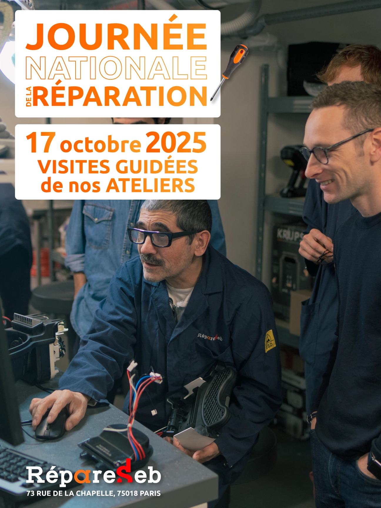 Affiche événement Répareseb